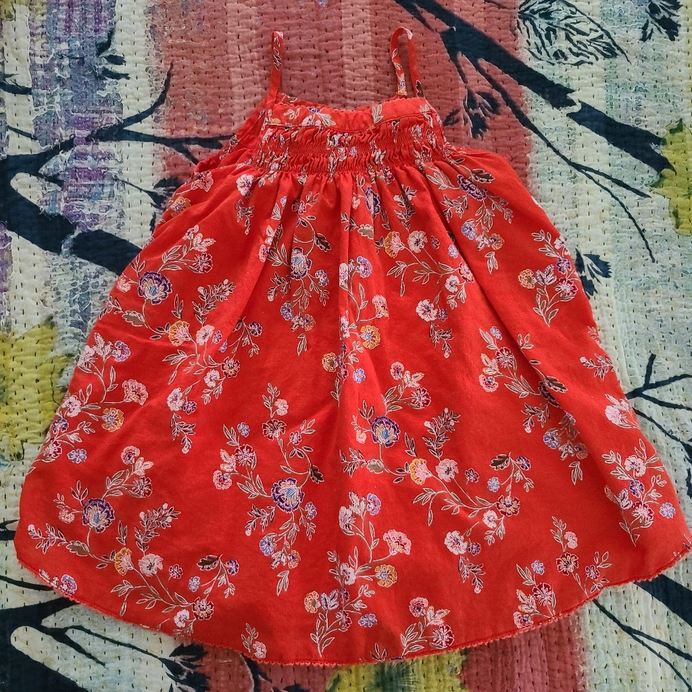 Girls 4T Orange Old Navy dress